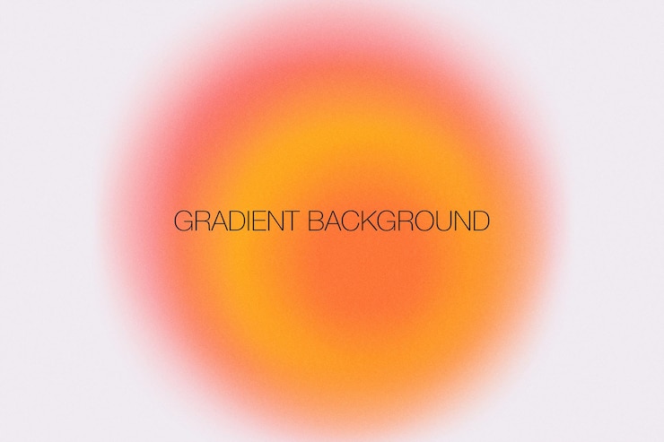 PSD gradiente de círculo abstracto con fondo neutro psd
