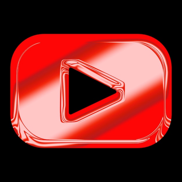 gradiente de cromo de youtube