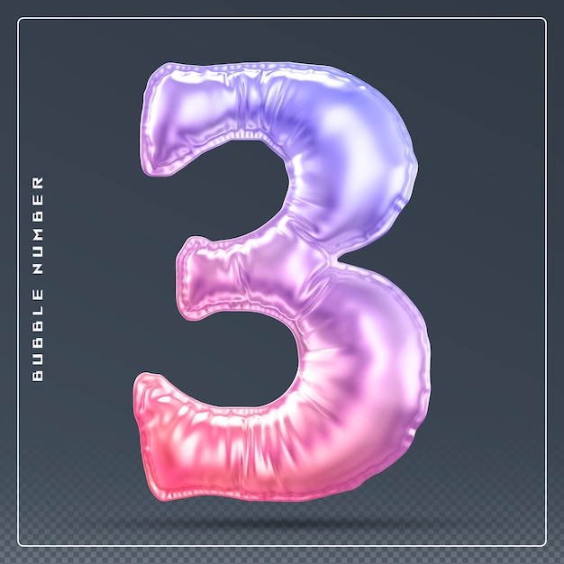 Gradiente di bolle numeriche 3D