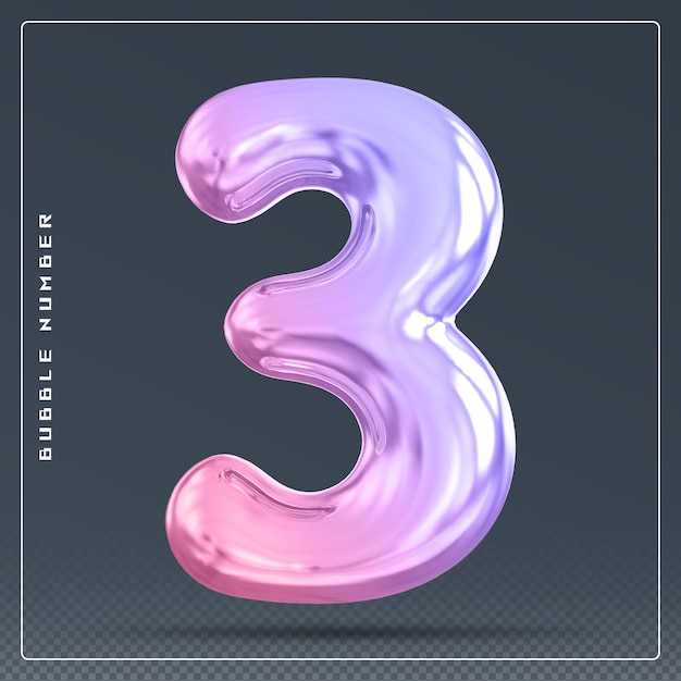 Gradiente di bolle numeriche 3D
