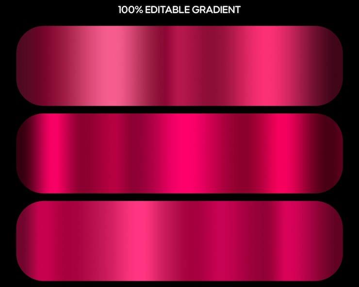 PSD gradiente rosa psd gradiente rosa cosa paleta de colores colección de muestras de gradiente de color rosa