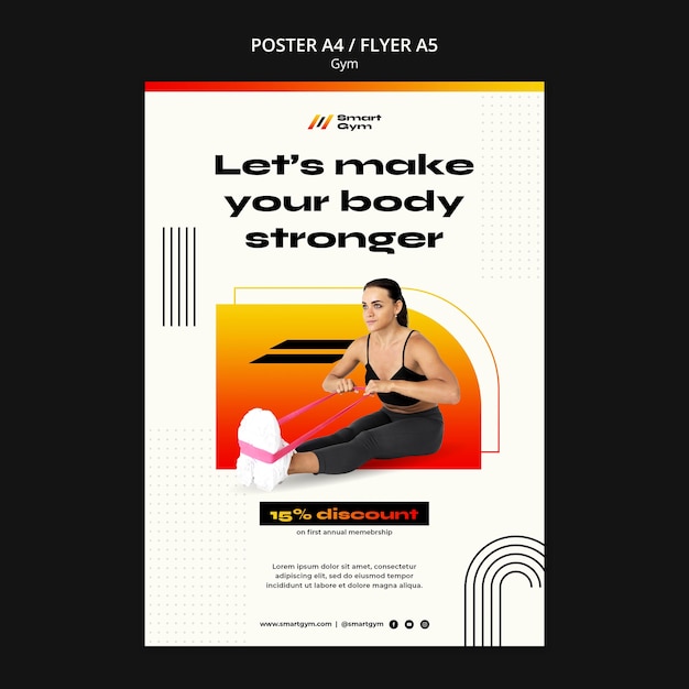 Gradienten-Studio-Template-Design