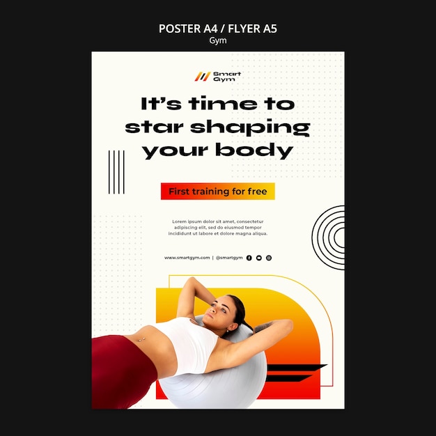 Gradienten-Studio-Template-Design