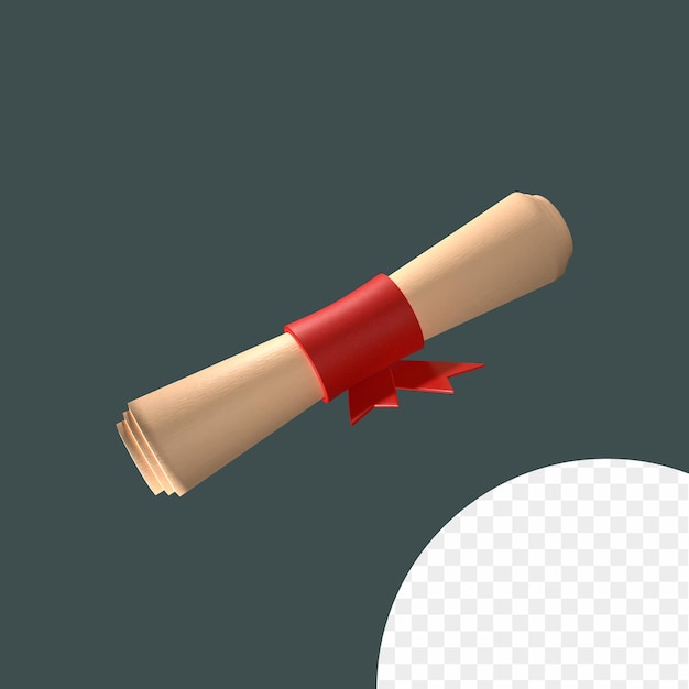 Graduação ícone 3D