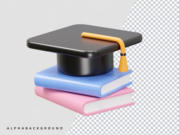 Graduation-Hut-Grad-Ikonen-Vektor-Illustration