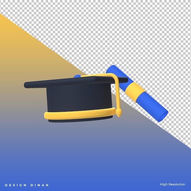 Graduation En Mélangeur 3d Pour La Présentation D'actifs Graphiques Ou D'applications Ou Autres