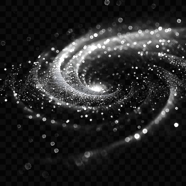 PSD un gráfico en blanco y negro de una galaxia con espacio para el texto