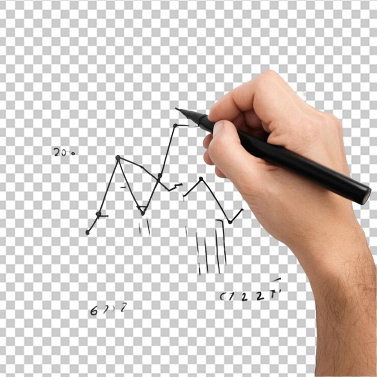 PSD gráfico de desenho à mão