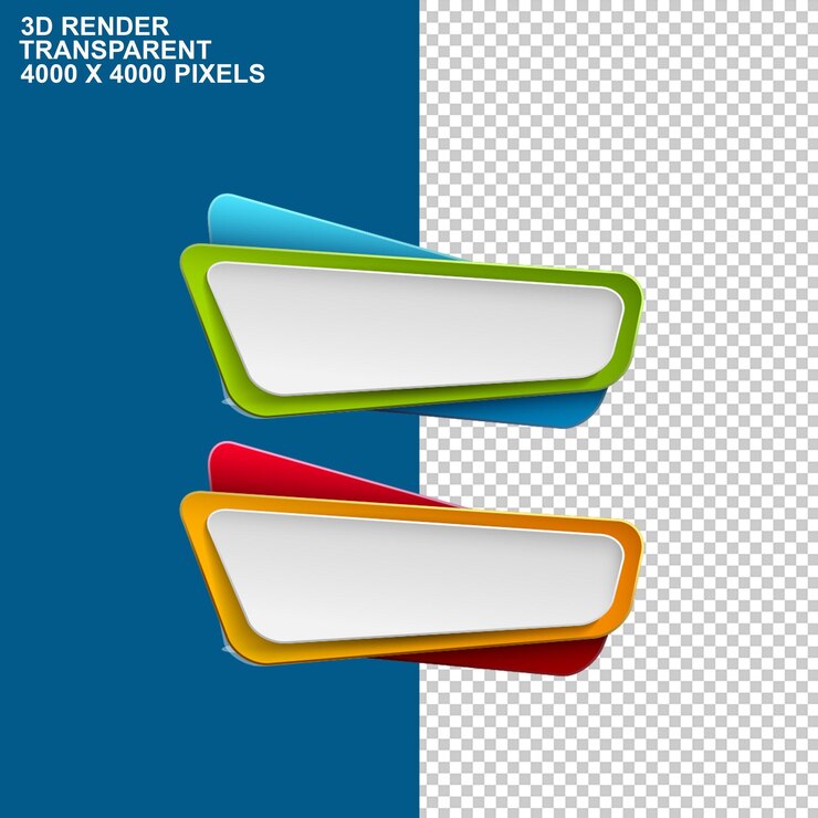 PSD gráfico de elementos ppt elemento quatro variados papéis de cor químicos elemento fita pngpsd