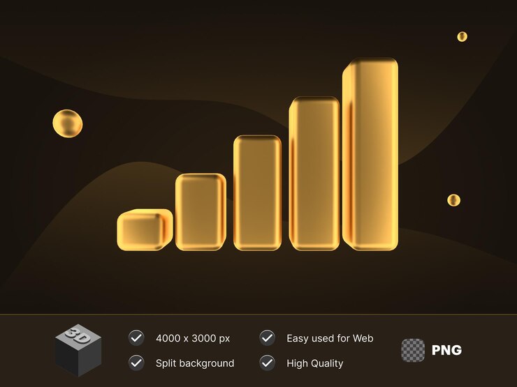 PSD gráfico de ilustração 3d