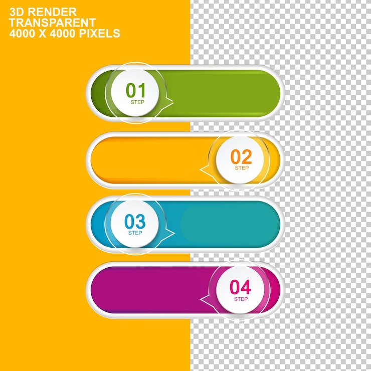 PSD gráfico de elementos ppt elemento cuatro surtido papeles de color químico elemento cinta pngpsd