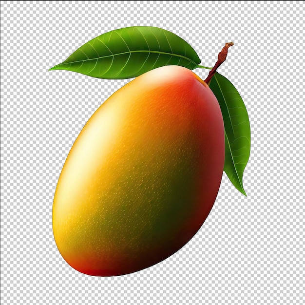 PSD gráfico mango love fruit