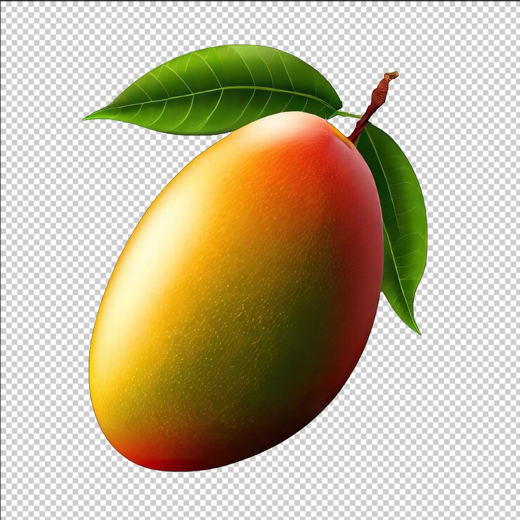 PSD gráfico mango love fruit