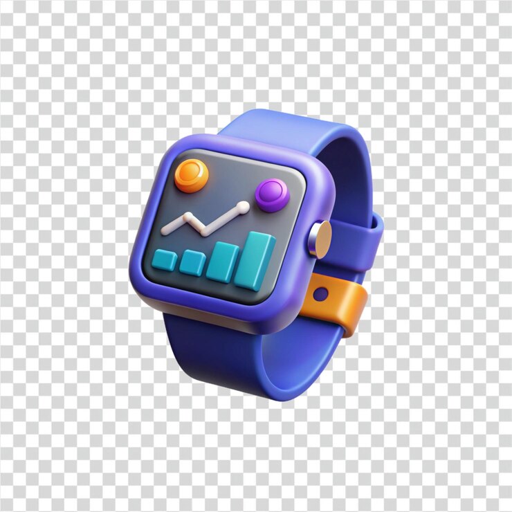 PSD gráficos y métricas de visualización de datos de relojes inteligentes