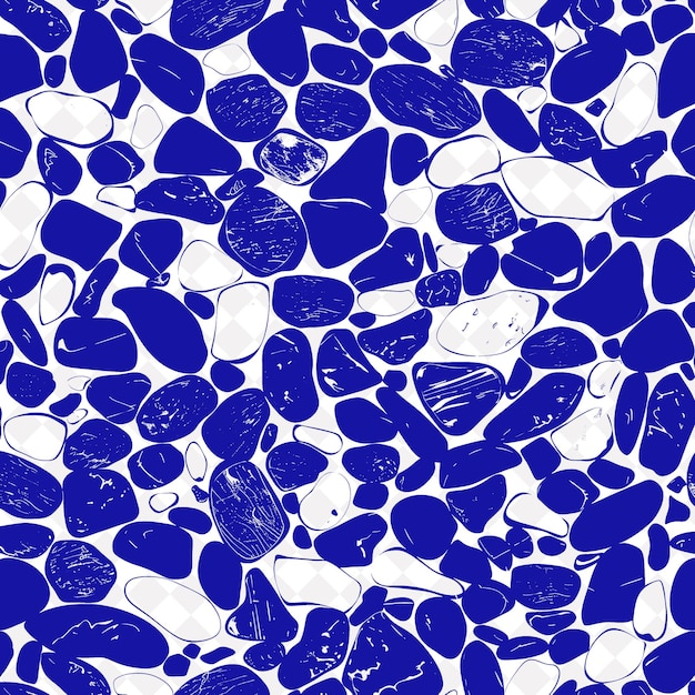 une graine bleue avec des graines bleues sur un fond blanc