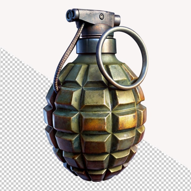 PSD granada sobre un fondo transparente