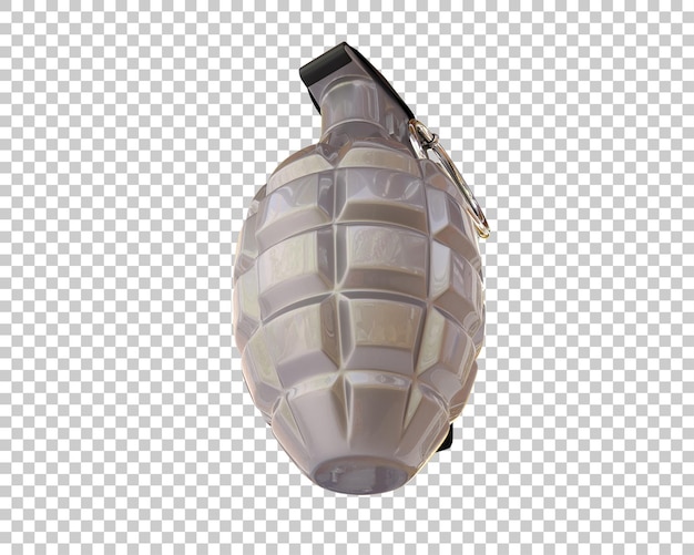 PSD granate isoliert auf dem hintergrund 3d-rendering-illustration