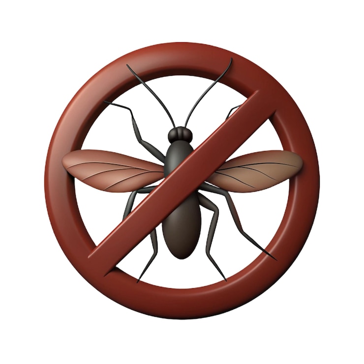 PSD un grand objet rond avec un insecte dessus