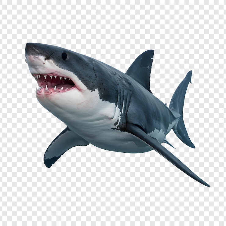 PSD le grand requin blanc en action