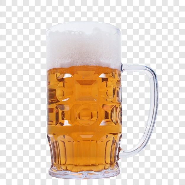 Grande cerveja transparente