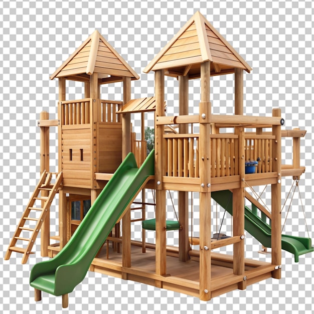grande playground de madeira png