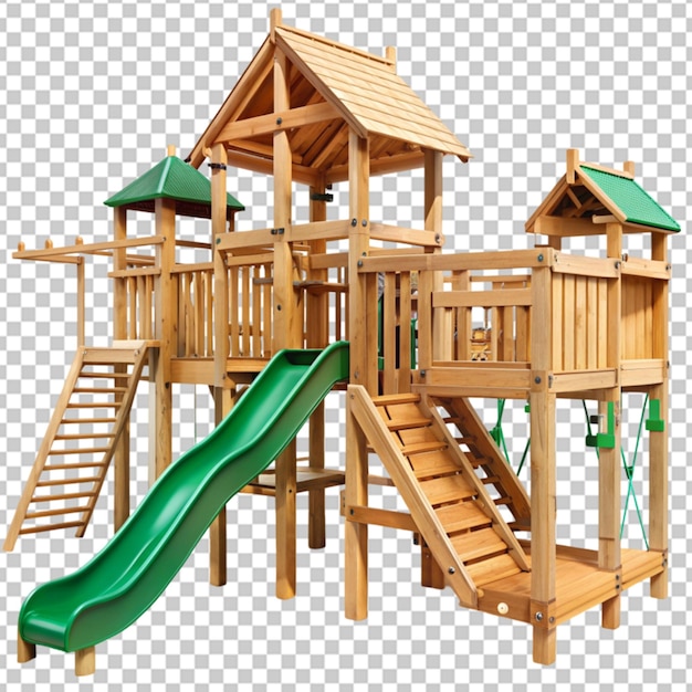 grande playground de madeira png