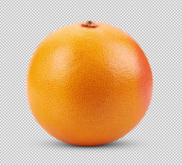 PSD grapefruit isolé sur fond de couche alpha.