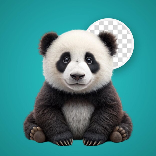 PSD graphique du panda