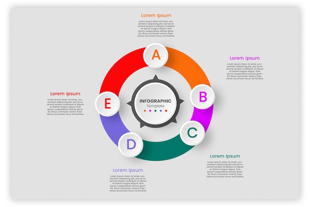 graphique d'infographie de comparaison avec barre de pourcentage