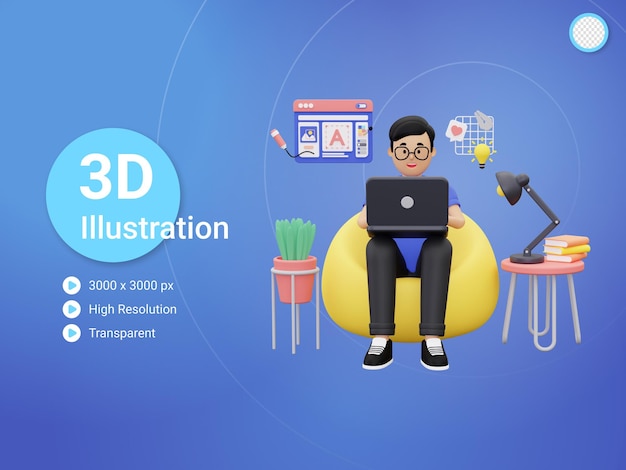 Graphiste professionnel 3D