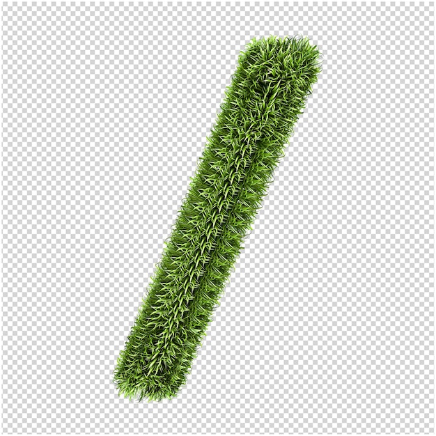 Grass symbol renderização em 3d