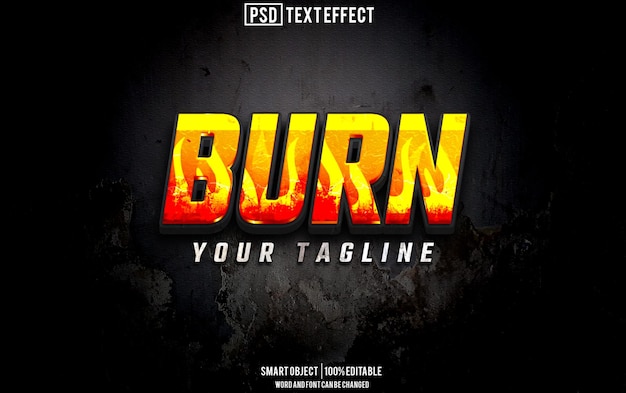 graver un effet de texte police typographie modifiable texte 3d