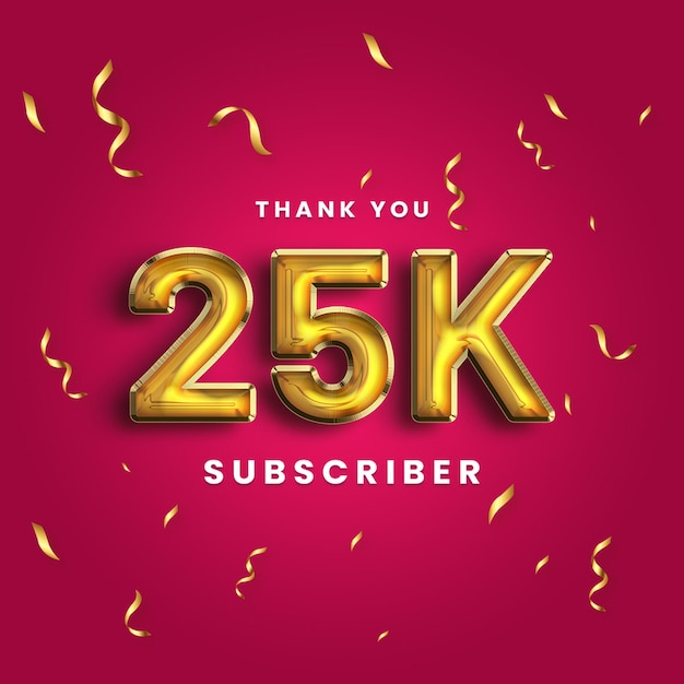 Grazie 25k iscritto