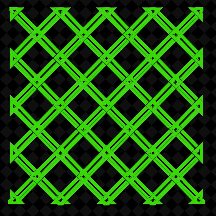PSD green arrows on a black background