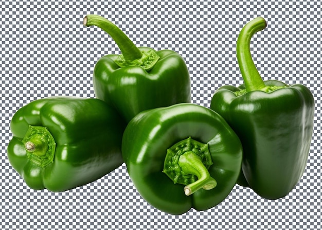 PSD green bell peppers