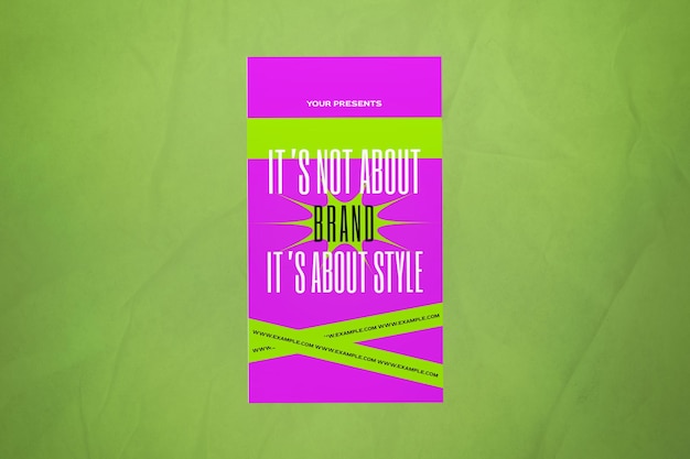 Green Hypebeast Moda Venta Marca Instagram Story 07