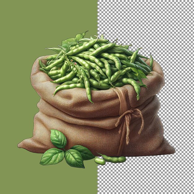 Green pea cascade png