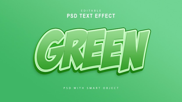 Green Text Effect