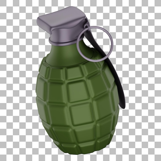 Grenade Illustration 3d