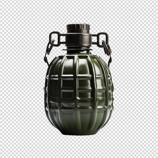 PSD grenade isolée sur fond transparent