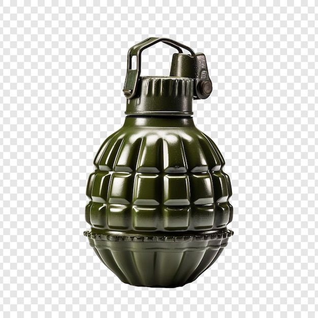 Grenade Isolée Sur Un Fond Transparent