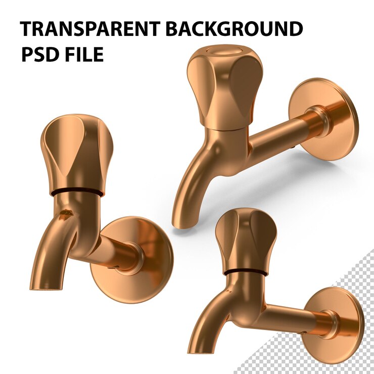 PSD grifo de cobre png