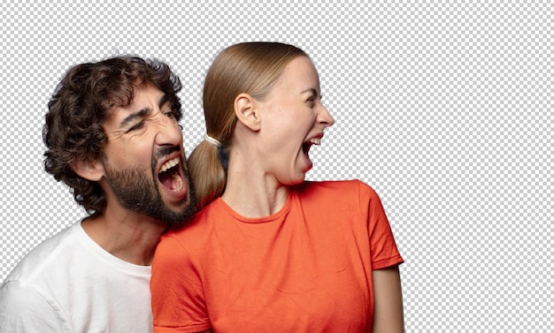 gritando agresivamente mirando muy enojado frustrado indignado o molesto gritando no