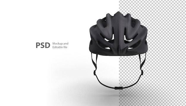 PSD gros plan sur casque de sport isolé dans le rendu 3d