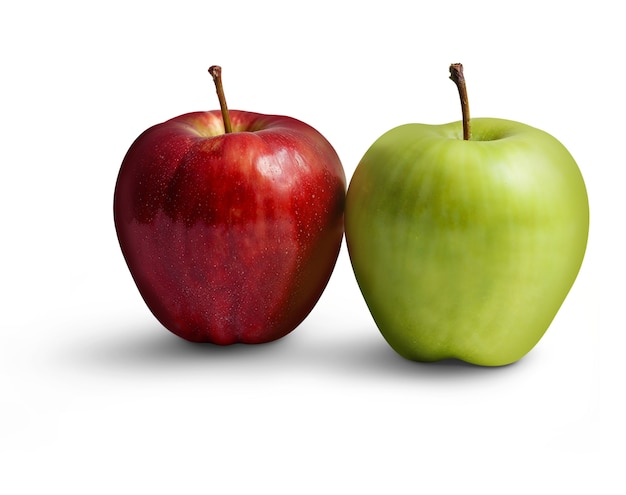 Gros plan sur de délicieuses pommes