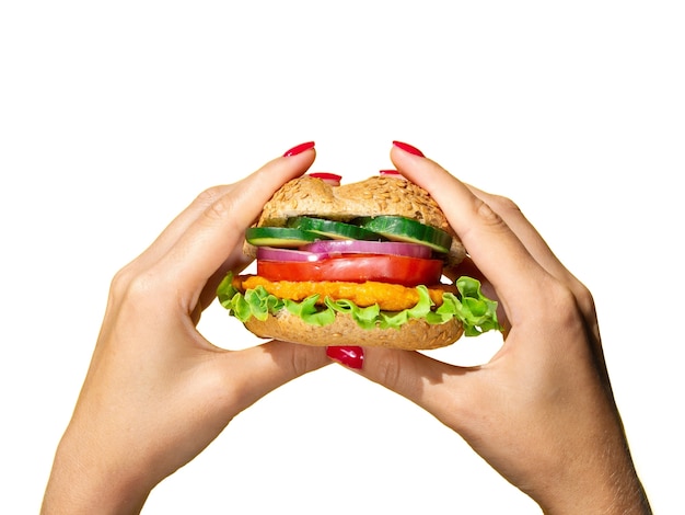 Gros plan sur un délicieux sandwich