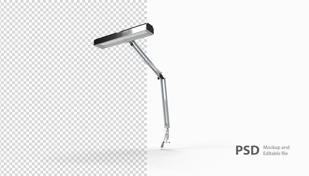 gros plan sur la lampe d'étude