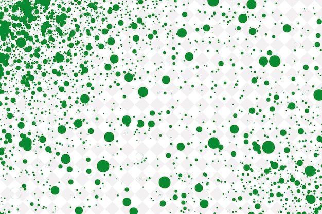 grüne Tropfen auf weißem Hintergrund