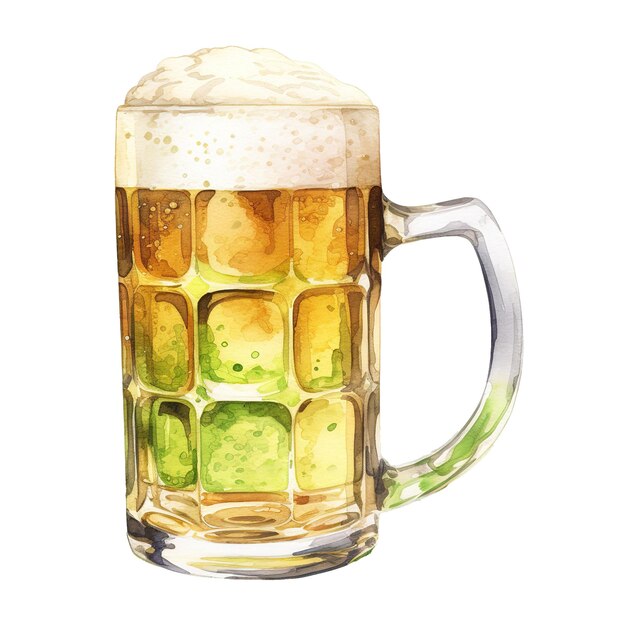 PSD grünes bier