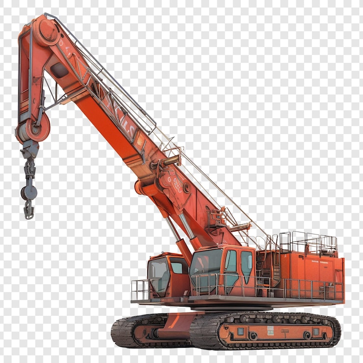 PSD grues de construction lourdes